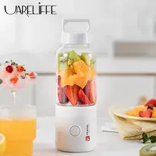 Vitamer 500ml Electric Blender: A Portable and Rechargeable Food Processor with Automatic Juicing Function, Ensuring Fast and Convenient Juice Preparation